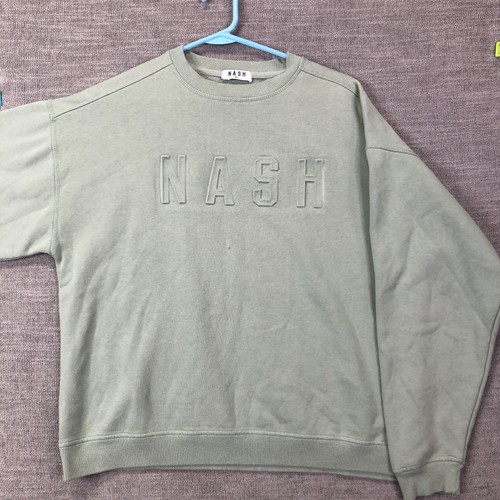 Nash sweatshirt mens green - nash,