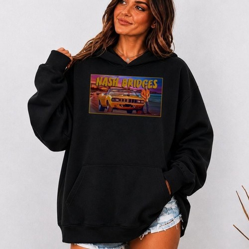 Nash bridges hoodie - bridges, hoodie,